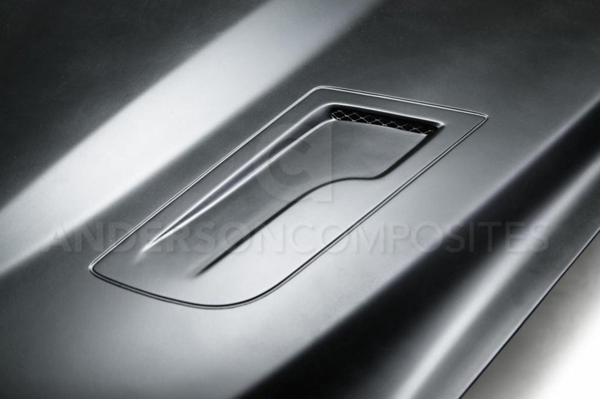 2015 - 2017 MUSTANG TYPE-GTH FIBERGLASS HOOD