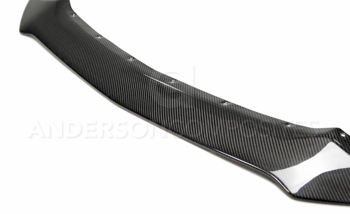 2015 - 2017 MUSTANG CARBON FIBER TYPE-AC FRONT CHIN SPLITTER