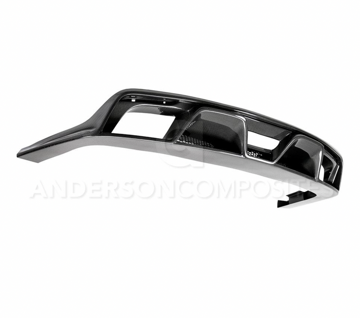 2015 - 2017 MUSTANG GT350 STYLE CARBON FIBER REAR DIFFUSER