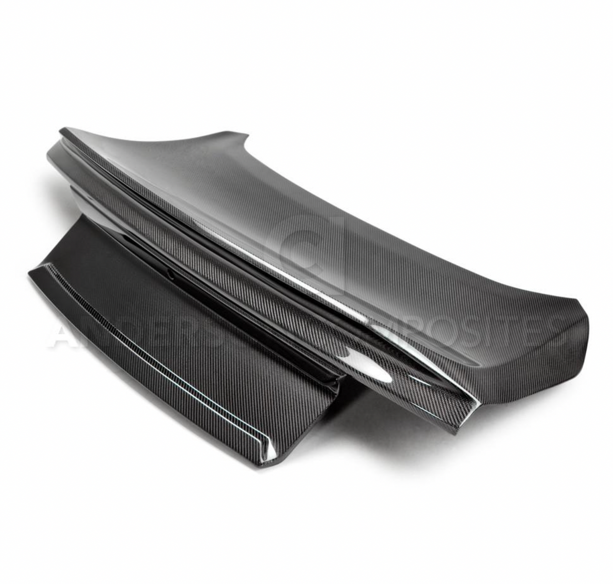 2015 - 2021 MUSTANG DOUBLE SIDED CARBON FIBER TYPE-ST DECKLID WITH INTEGRATED SPOILER