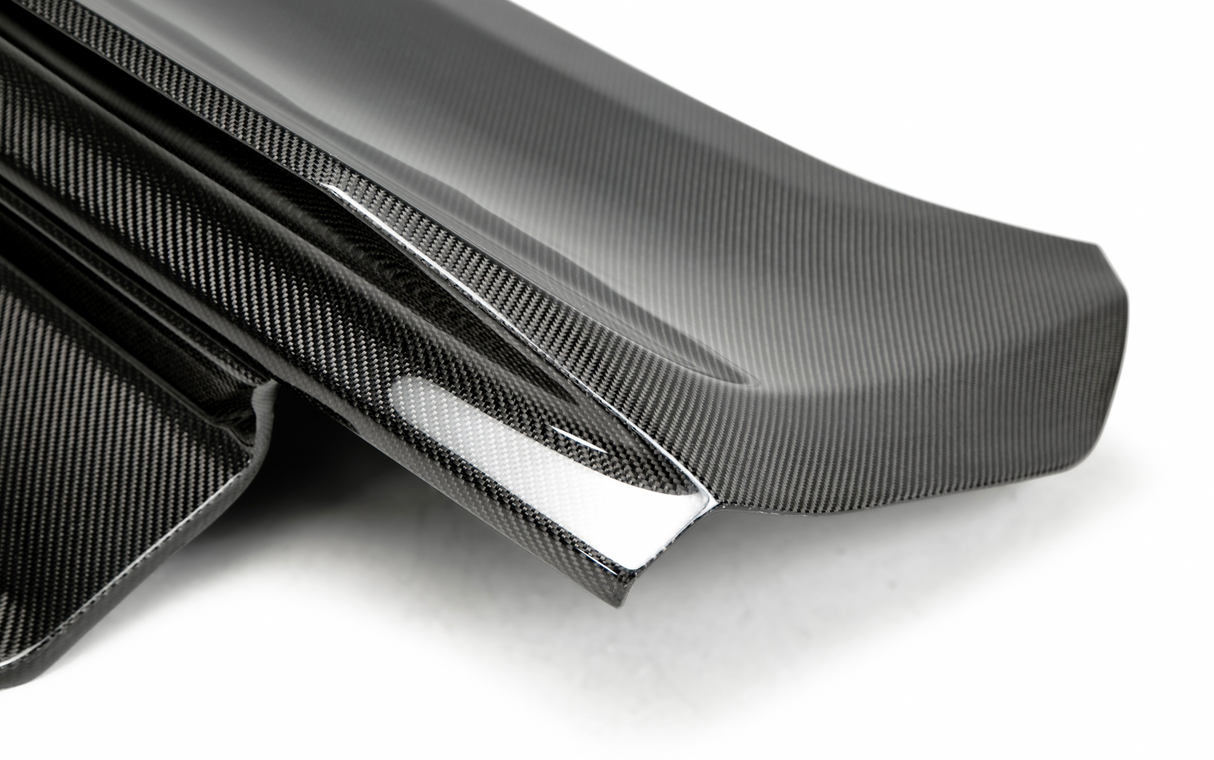 2015 - 2021 MUSTANG DOUBLE SIDED CARBON FIBER TYPE-ST DECKLID WITH INTEGRATED SPOILER