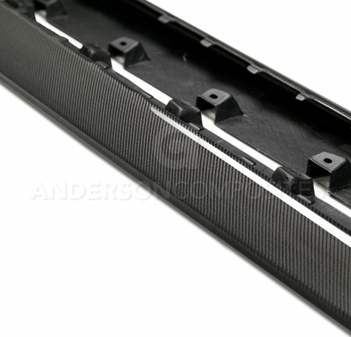 2015 - 2020 MUSTANG CARBON FIBER TYPE-AR SIDE ROCKER PANEL SPLITTERS (PAIR)