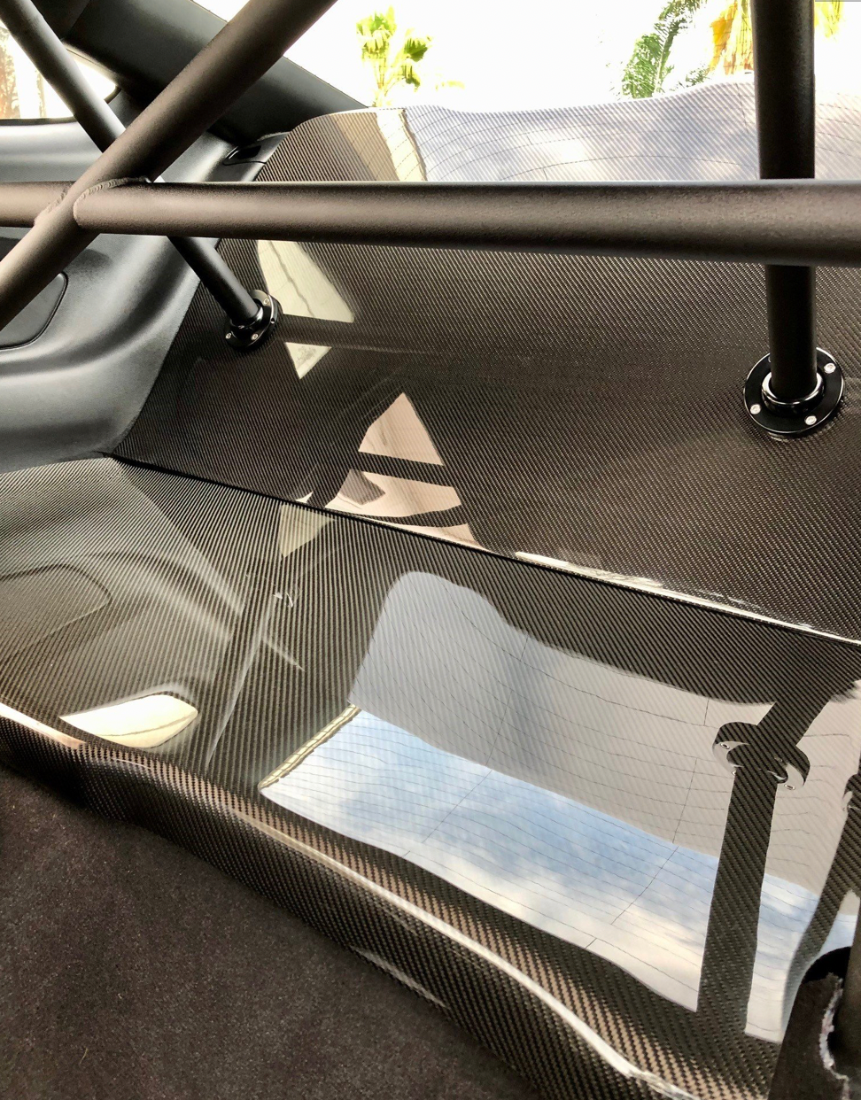 2015 - 2020 MUSTANG CARBON FIBER REAR SEAT DELETE