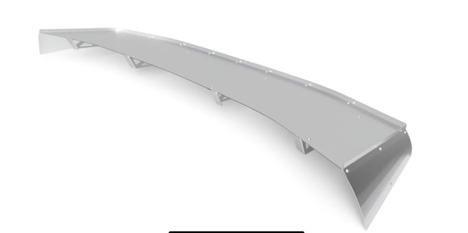 2010-2014 mustang aluminum drag wing