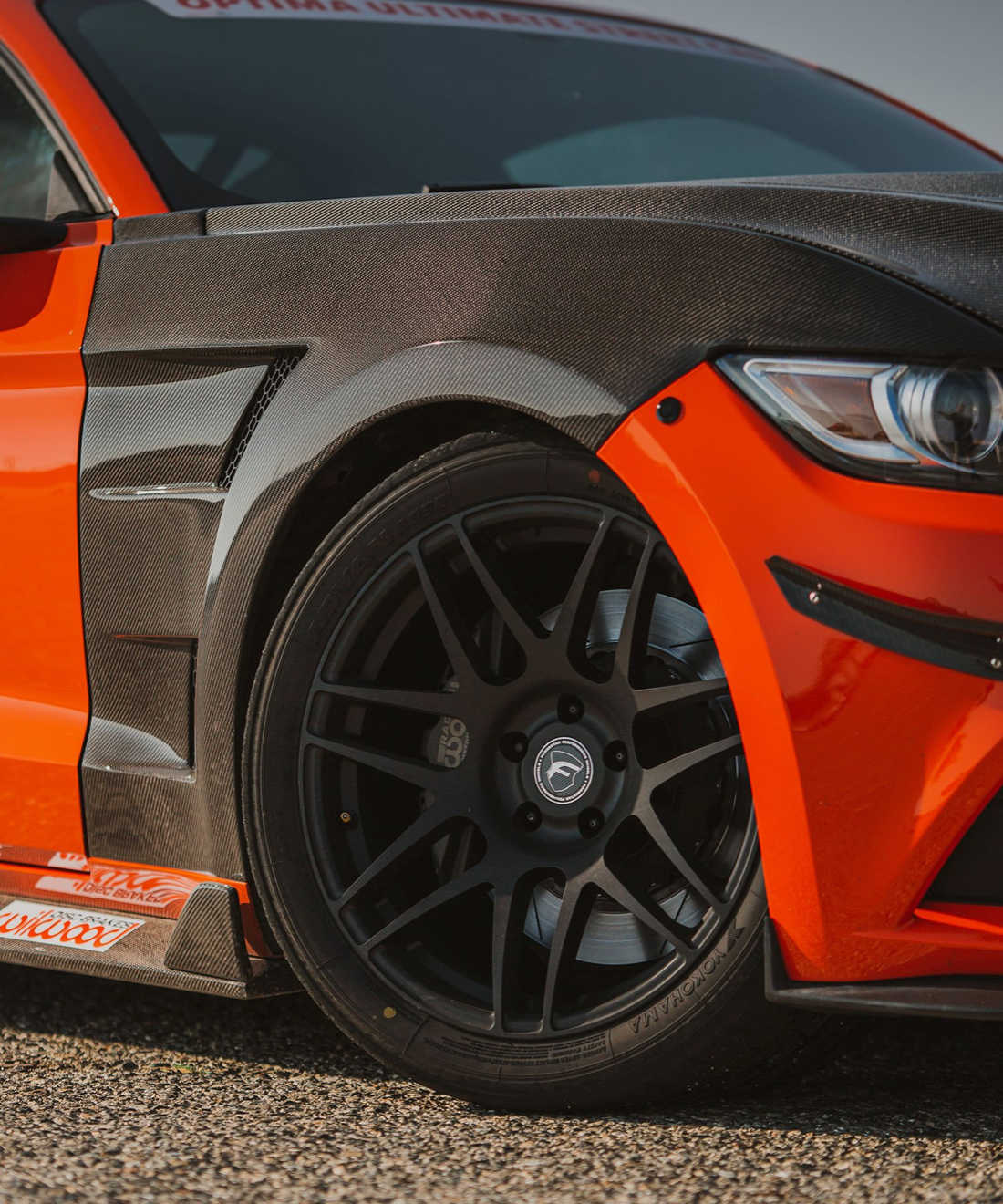 2015 - 2017 MUSTANG CARBON FIBER TYPE-AT FRONT FENDERS (PAIR)