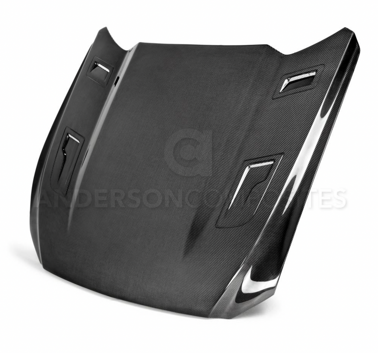2015 - 2017 MUSTANG TYPE-GTH DOUBLE SIDED CARBON FIBER HOOD