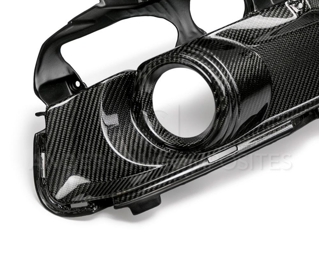 2015 - 2017 MUSTANG CARBON FIBER FOG LIGHT SURROUNDS