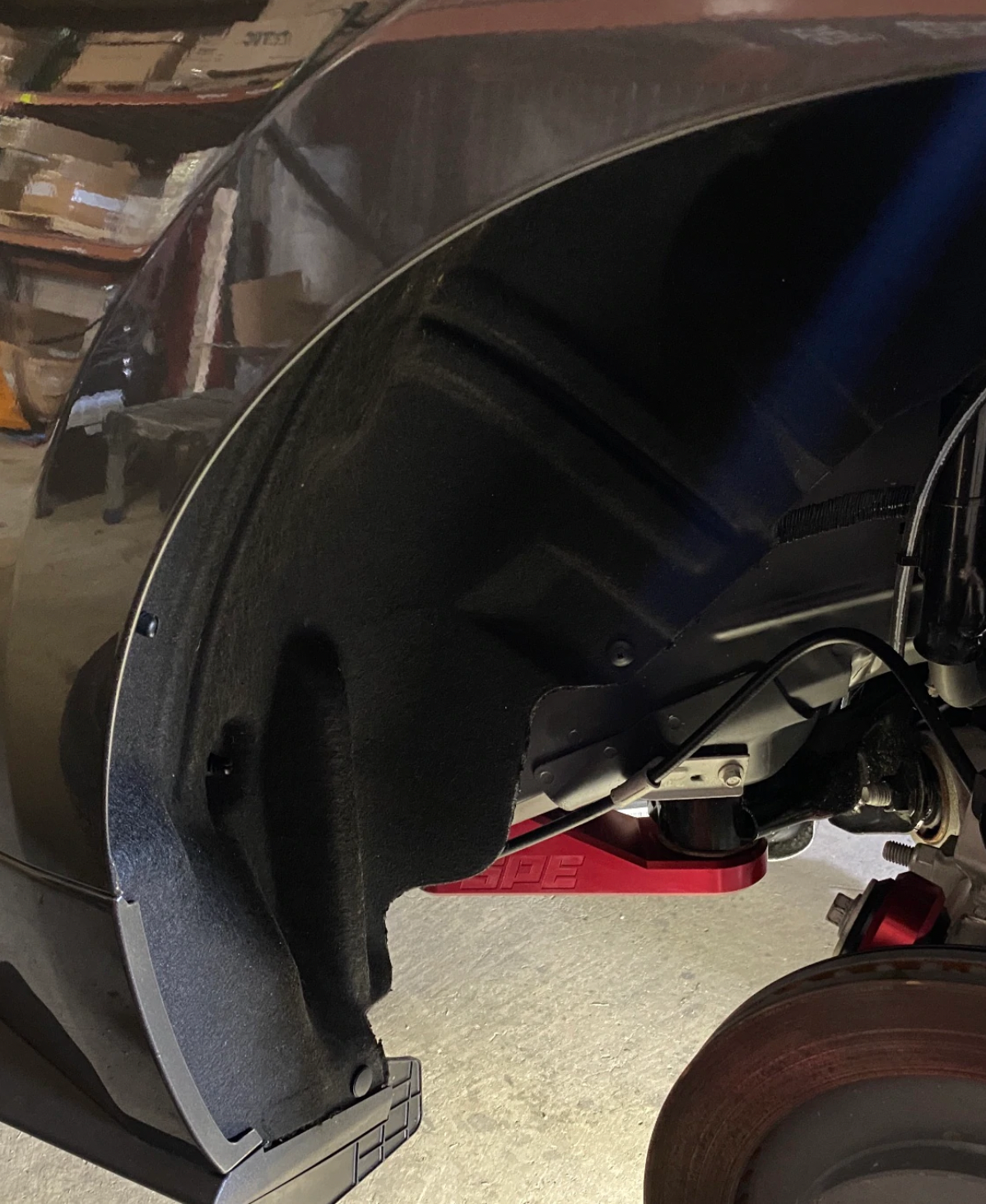 SPE MOTORSPORT S550 GT STAGE-2 CRADLE LOCKOUT KIT