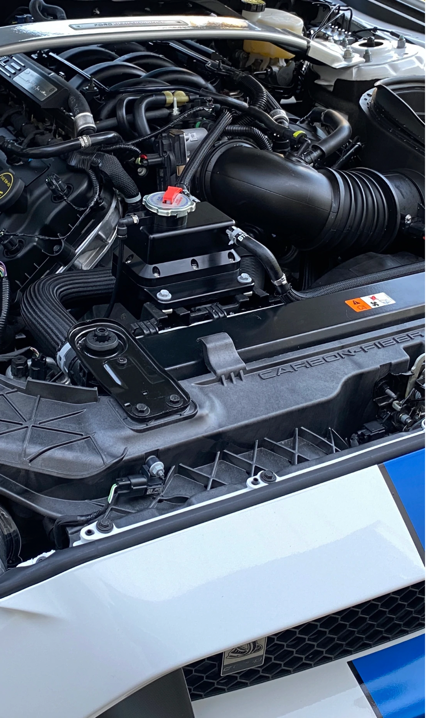 SPE BILLET S550 MUSTANG COOLANT DEGAS BOTTLE