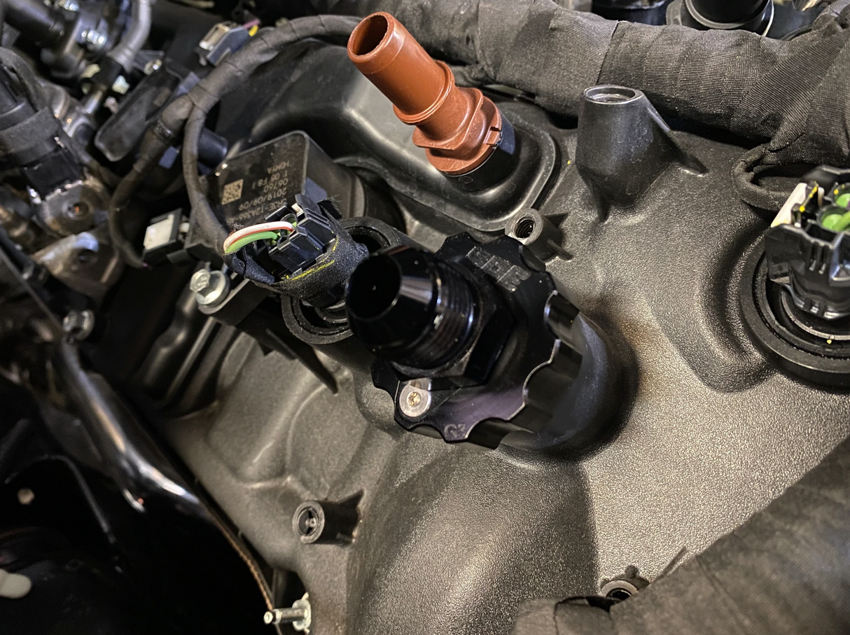 SPE MOTORSPORT BILLET SWIVEL AN OIL CAP