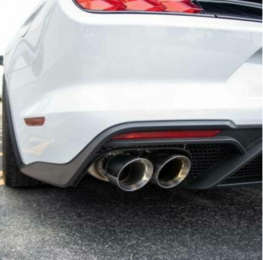 Corsa Performance 3" Dual Mode Sport / Extreme Catback Exhaust System with Double Helix X Pipe - 4" Polished Tips (2020 5.2L Shelby GT500)