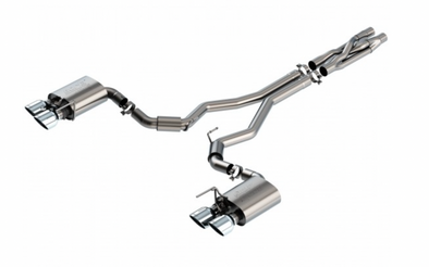 Borla ATAK 3" Cat-Back Exhaust with quad 5" tips (2020 Shelby GT500) - 140837