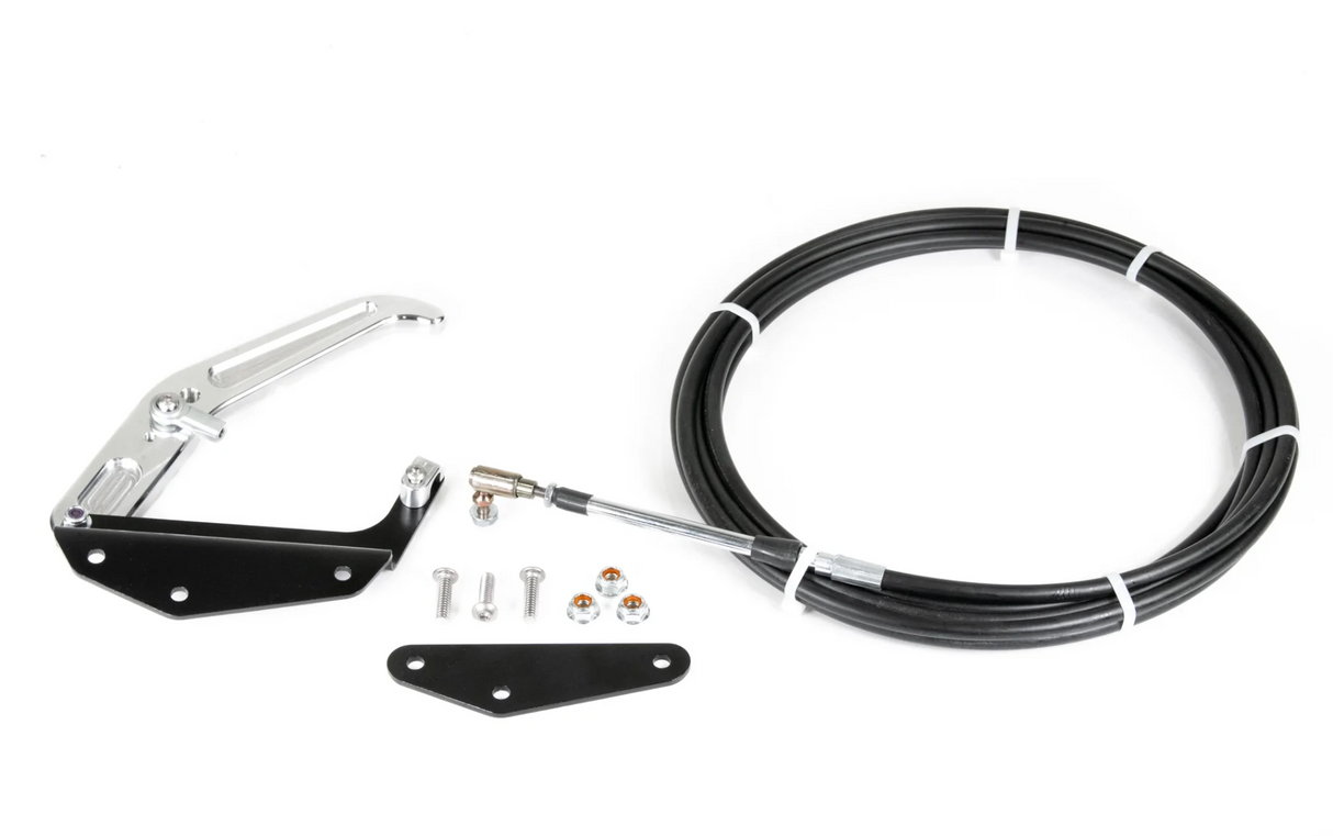 Motion Raceworks Console Mount Billet Parachute Release Cable Kit 14-02008