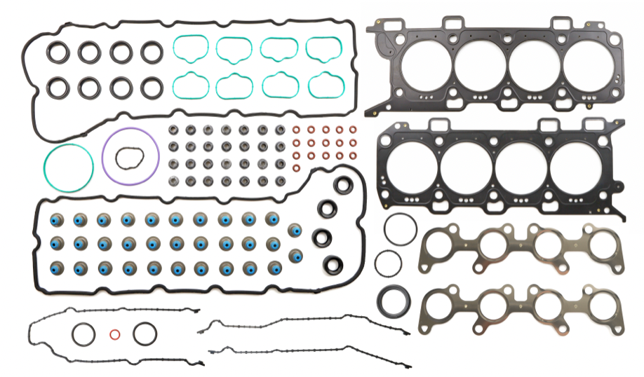 FORD 5.0L GEN-1 COYOTE MODULAR V8 TOP END GASKET KIT, 94MM BORE, .040" MLS CYLINDER HEAD GASKET