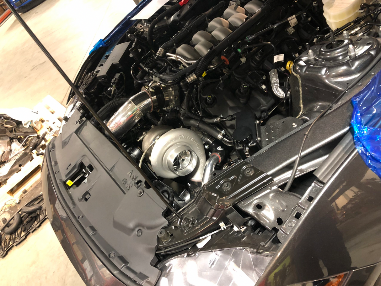 On 3 Performance 2015 – 2020 Mustang GT 5.0 Coyote Single Turbo System