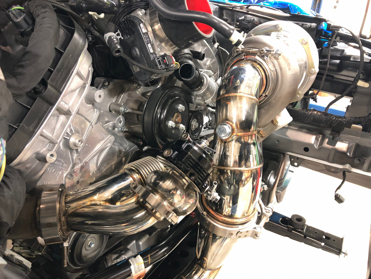 On 3 Performance 2015 – 2020 Mustang GT 5.0 Coyote Single Turbo System
