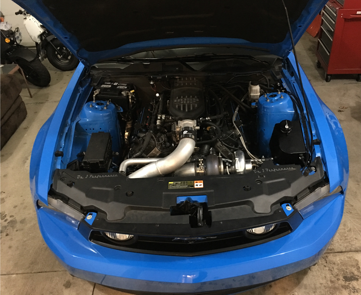 On 3 Performance 2011 – 2014 Mustang GT / Boss 5.0 Single Turbo System