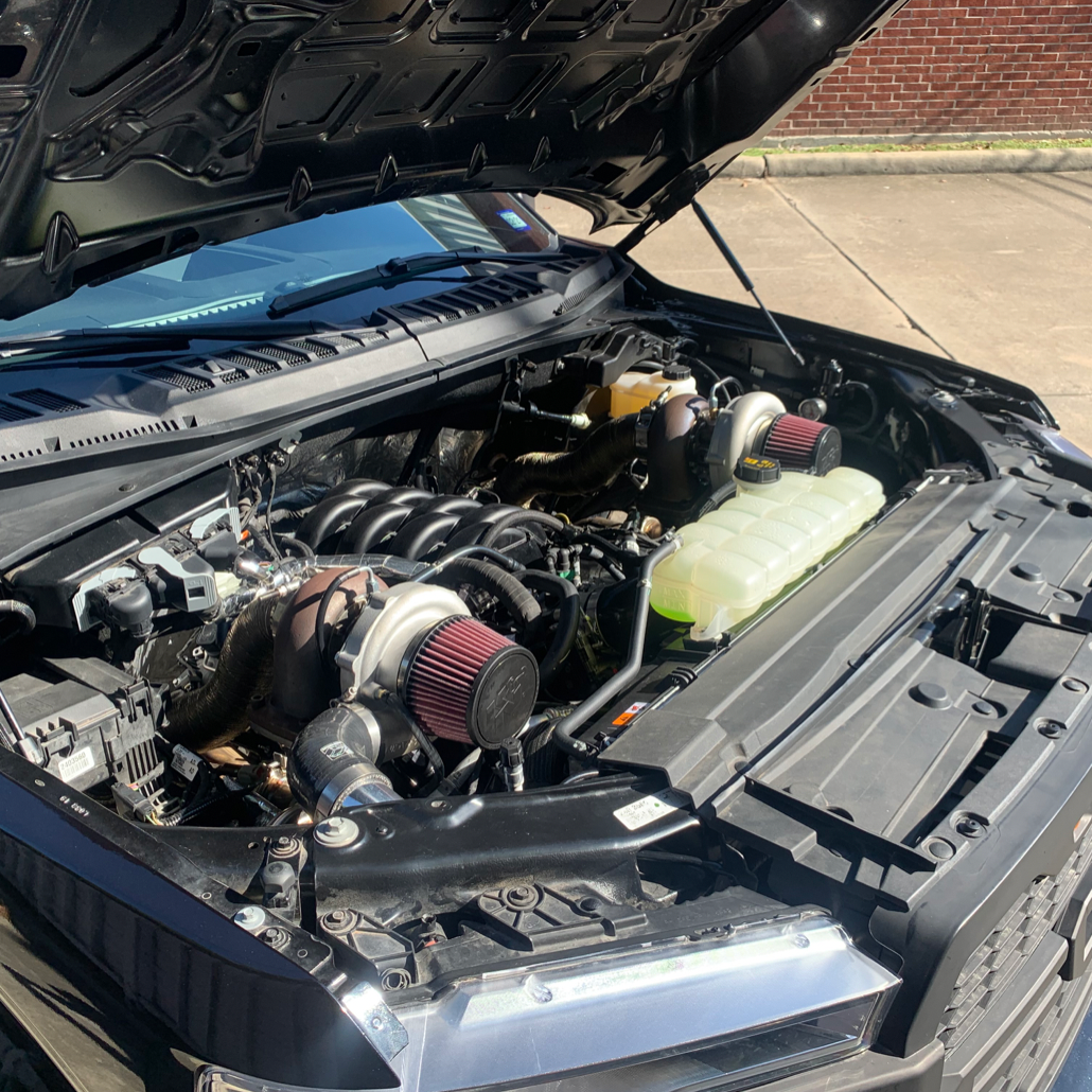 F150 Top Mount Twin Turbo Kit