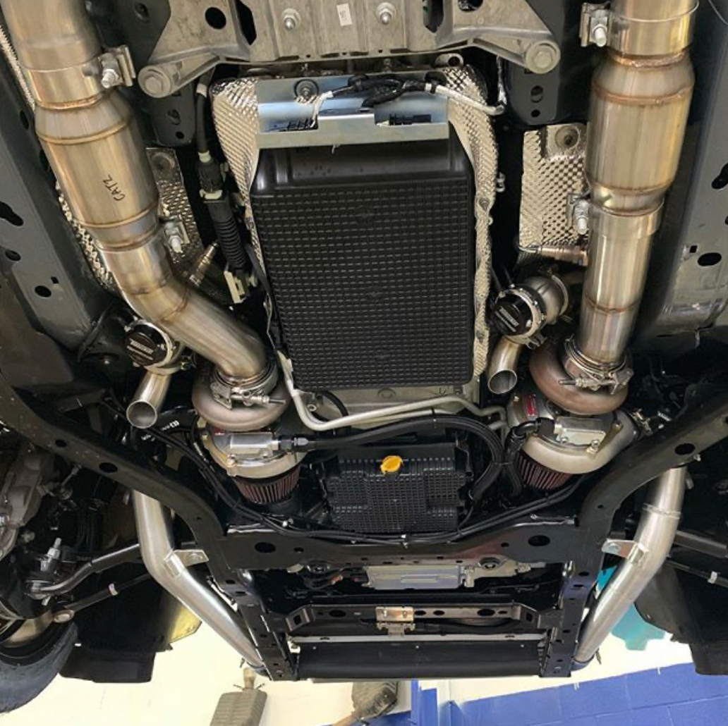 S550 Mid Mount Twin Turbo Kit