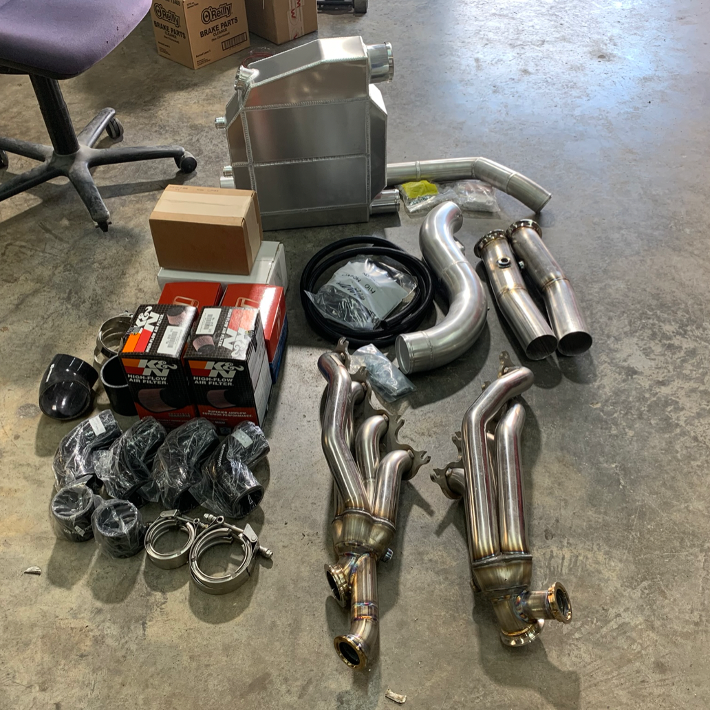 S550 Mid Mount Twin Turbo Kit