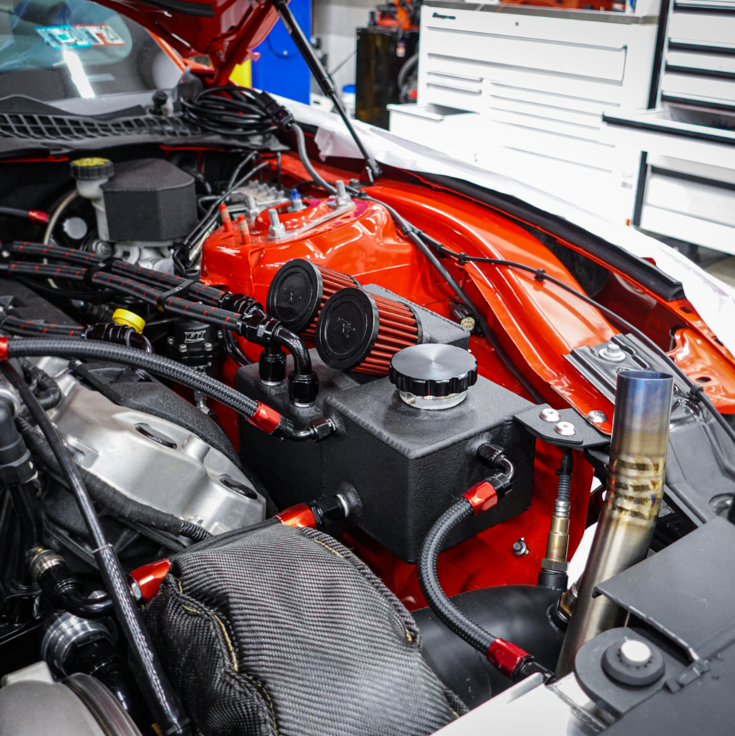 S550 CATCH CAN & COOLANT COMBO TANK