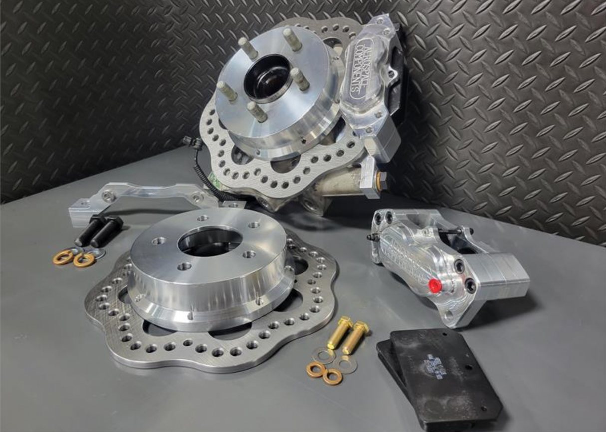 4 Piston Pro-Lite Front Drag Race Kit 15-23 Mustang GT350