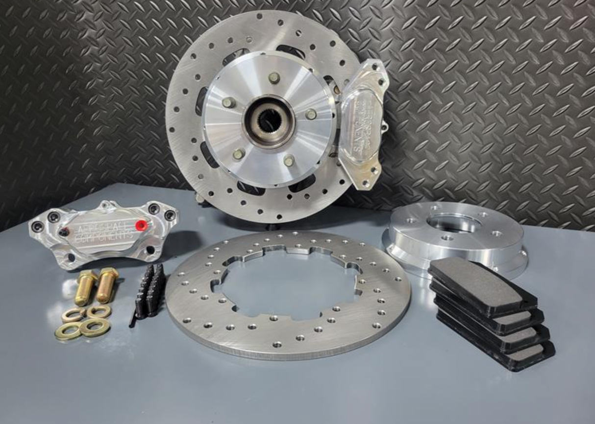 2015-2021 Mustang Rear Drag Race Brake Kit