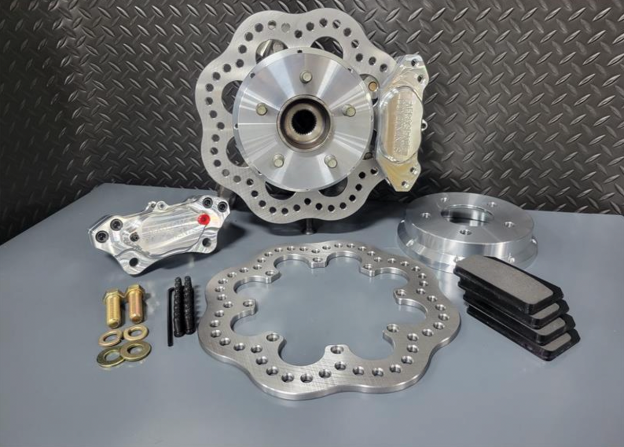 2015-2023 Mustang Rear Pro-Lite Drag Race Brake Kit