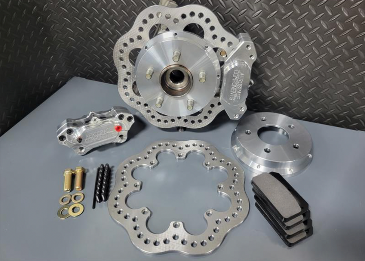 2015-2023 Mustang Rear Pro-Lite Drag Race Brake Kit
