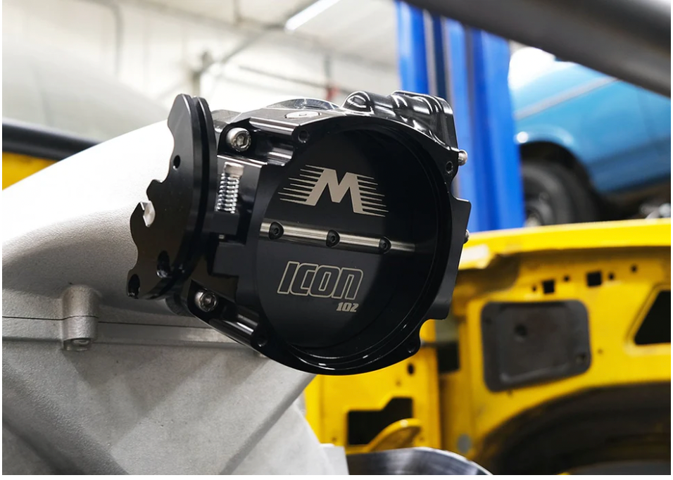 Motion Raceworks ICON 102mm / 105mm Interchangeable Throttle Body - BLACK 10-140BLK