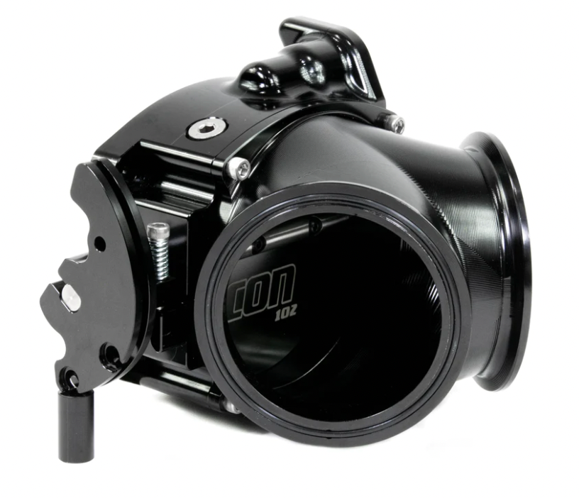 Motion Raceworks ICON 102mm / 105mm Interchangeable Throttle Body - BLACK 10-140BLK