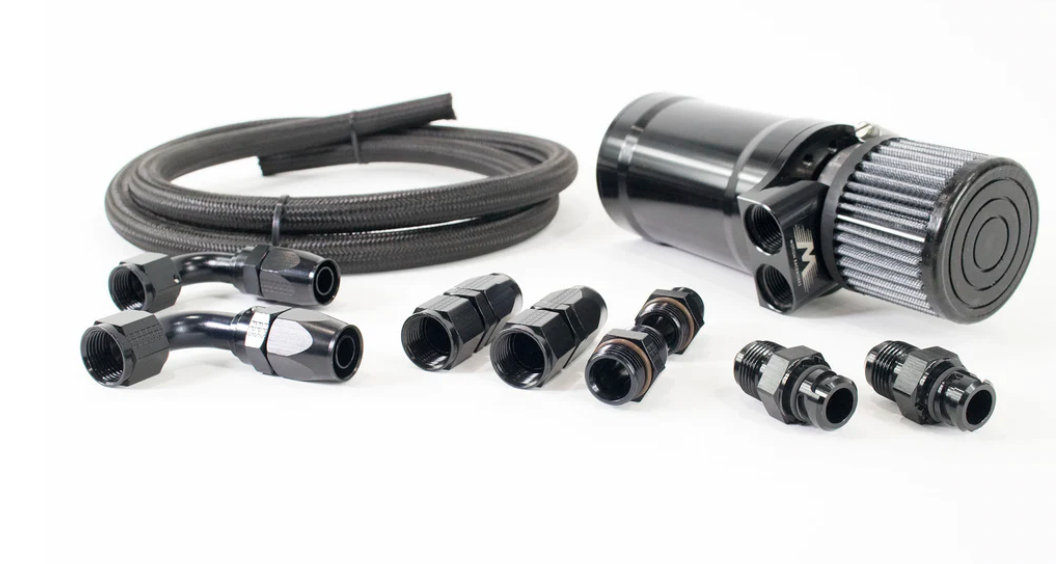 Motion Raceworks Top Loader Billet Catch Can Coyote KIT 32-100CK