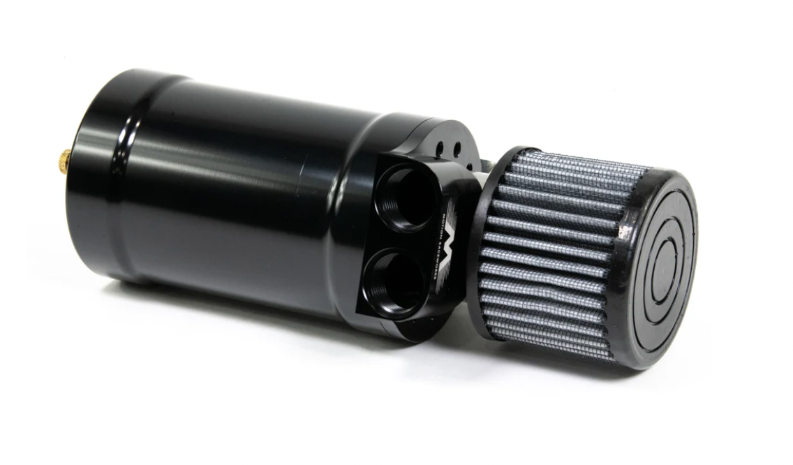 Motion Raceworks Top Loader Billet Catch Can Coyote KIT 32-100CK