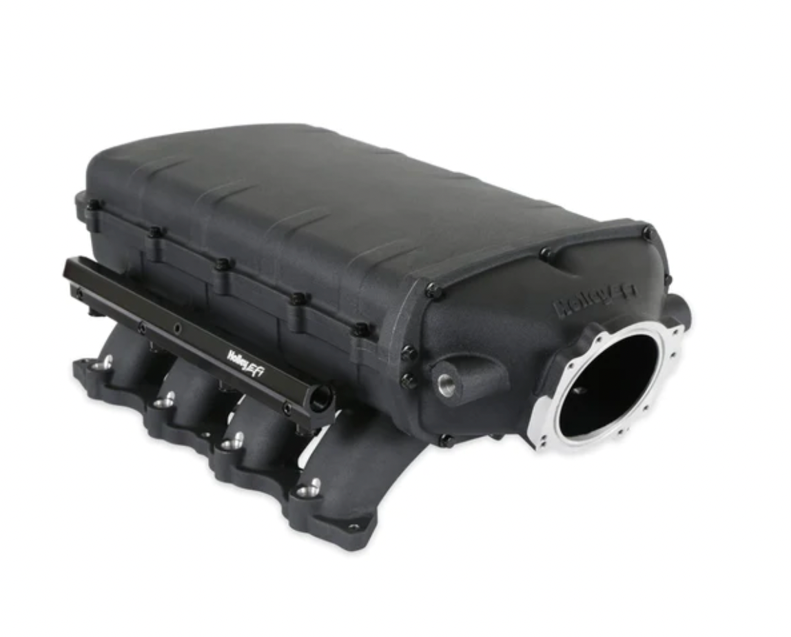 Holley Ultra Low Ram Coyote Intake Manifold BLACK