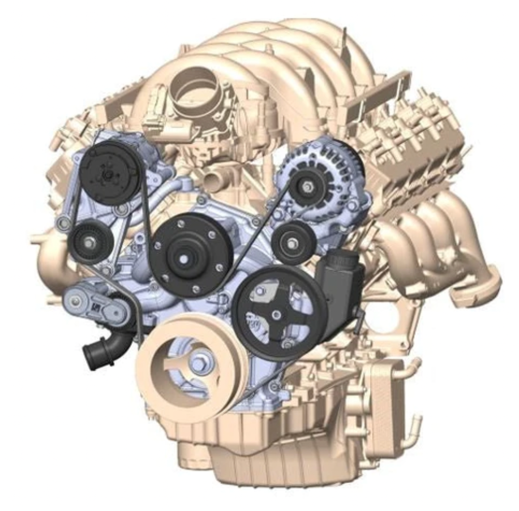 HOLLEY GODZILLA HIGH-MOUNT ACCESSORY DRIVE - OE OILING SYSTEM - COMPLETE KIT