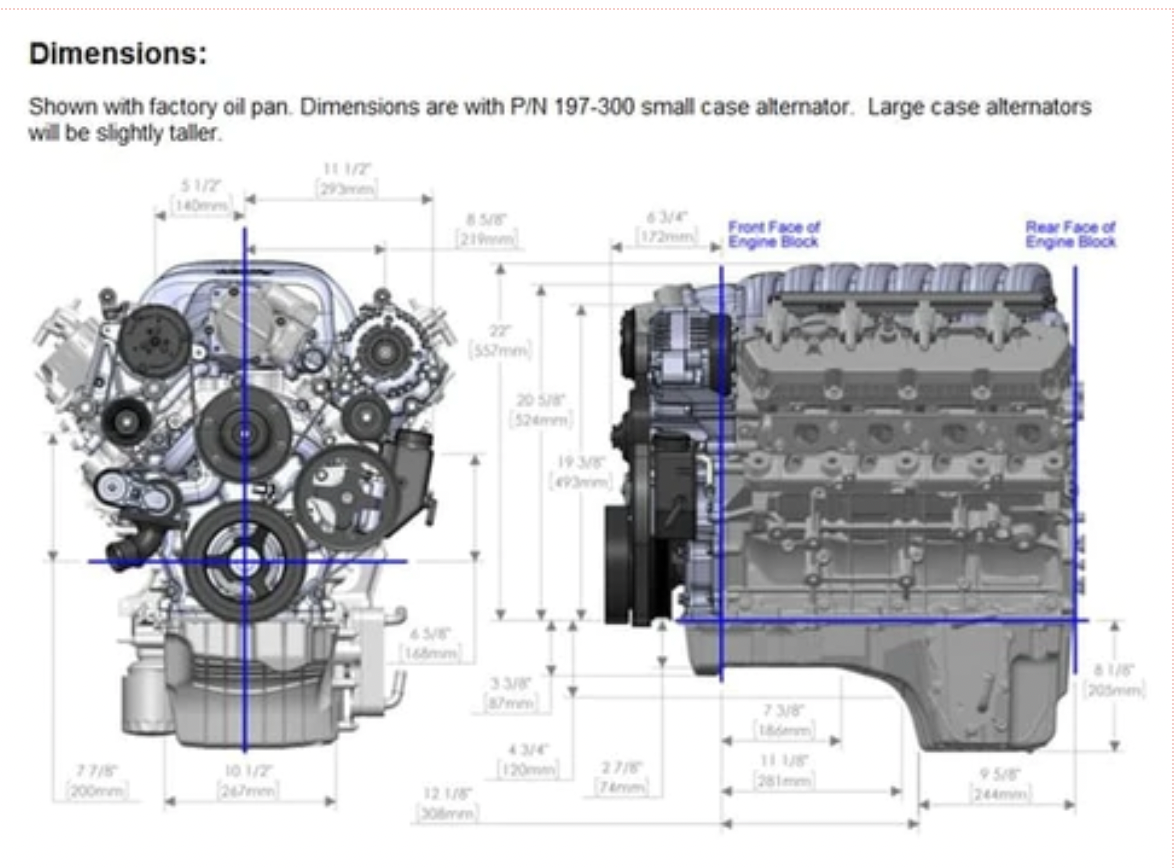 HOLLEY GODZILLA HIGH-MOUNT ACCESSORY DRIVE - OE OILING SYSTEM - BASE KIT - BLACK