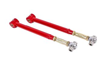 TCA021 - Lower Control Arms, DOM, On-car Adjustable, Polyurethane & Rod End Combo