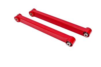 TCA022 - Lower Control Arms, Boxed, DOM, Non-adj, Polyurethane & Spherical Bearing Combo