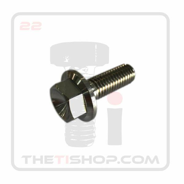 Ti Flanged Hex Bolt M12 - 1.75 x 35mm