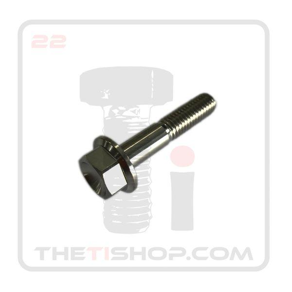 Ti Flanged Hex Bolt M8 - 1.25 x 40mm