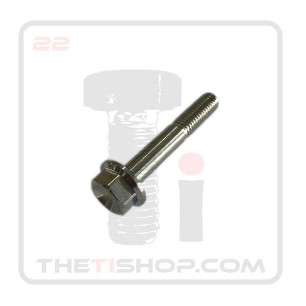 Ti Flanged Hex Bolt M8 - 1.25 x 50mm