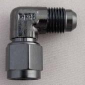 Fragola -6 AN Female To -6 AN Male 90° Swivel 498103-BL