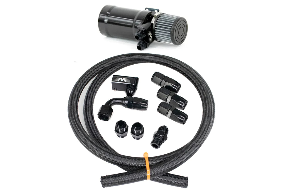 Motion Raceworks Top Loader Billet Catch Can Gen 3 Coyote Stock Valve Cover Kit 32-100CK3