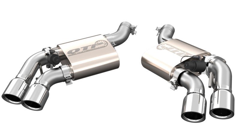 2016-2024 Chevrolet Camaro SS QTP Screamer Axle Back Quad Tip Bumper