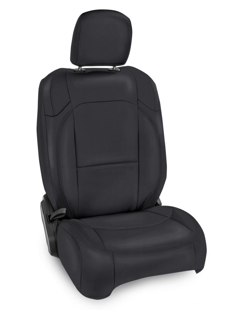 PRP 2018+ Jeep Wrangler JL/2 door/ Non-Rubicon Front Seat Covers(Pair) - All Black