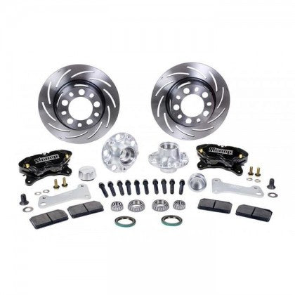 Strange B4152WC Front Brake Kit Pro Series Soft Pads (2005-2014 Mustang)