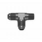 Fragola -4 AN x 1/8 NPT Tee Pipe On Side 482504-BL