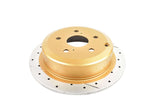 DBA 02-08 Lexus ES300 Rear Street Series Drilled & Slotted Rotor w/Gold Hat