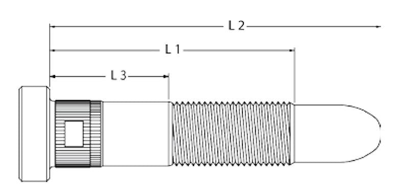 ARP 5/8-18 x 2.80  Wheel Stud Kit (Pack of 5)