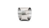 Vibrant 2.75in OD T304 SS 45 Deg Mandrel Bend Elbow (2.75in Centerline Radius)
